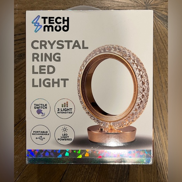Tech Mod Crystal Ring LED Light - Picture 1 of 6